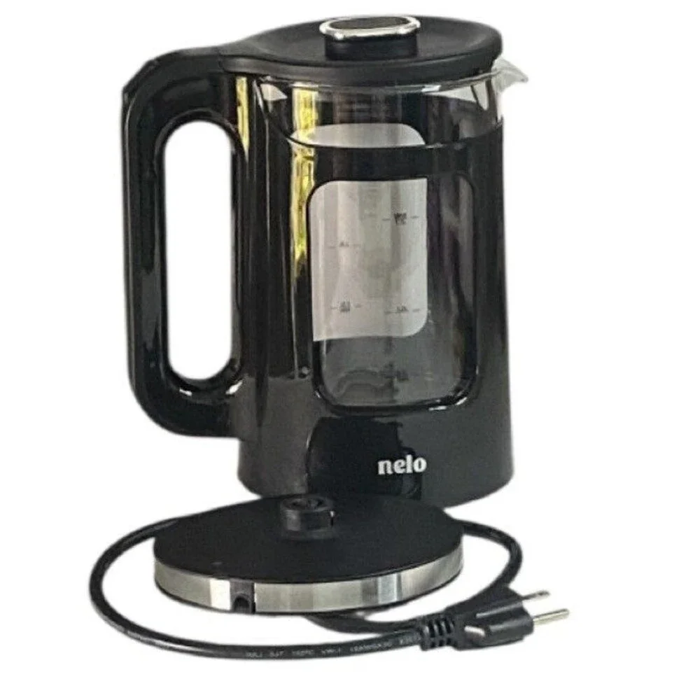 Nelo Electric Tea Kettle & Hot Water Boiler with Auto Shut-Off & Keeps Warm
